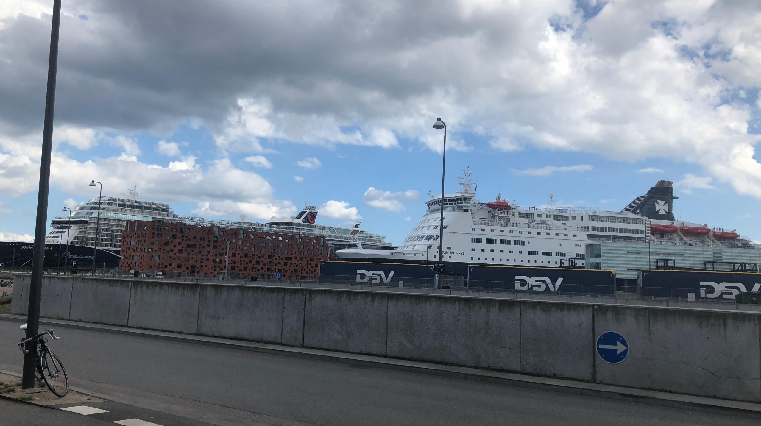 Krydstogtskibssæsonen er i fuld gang