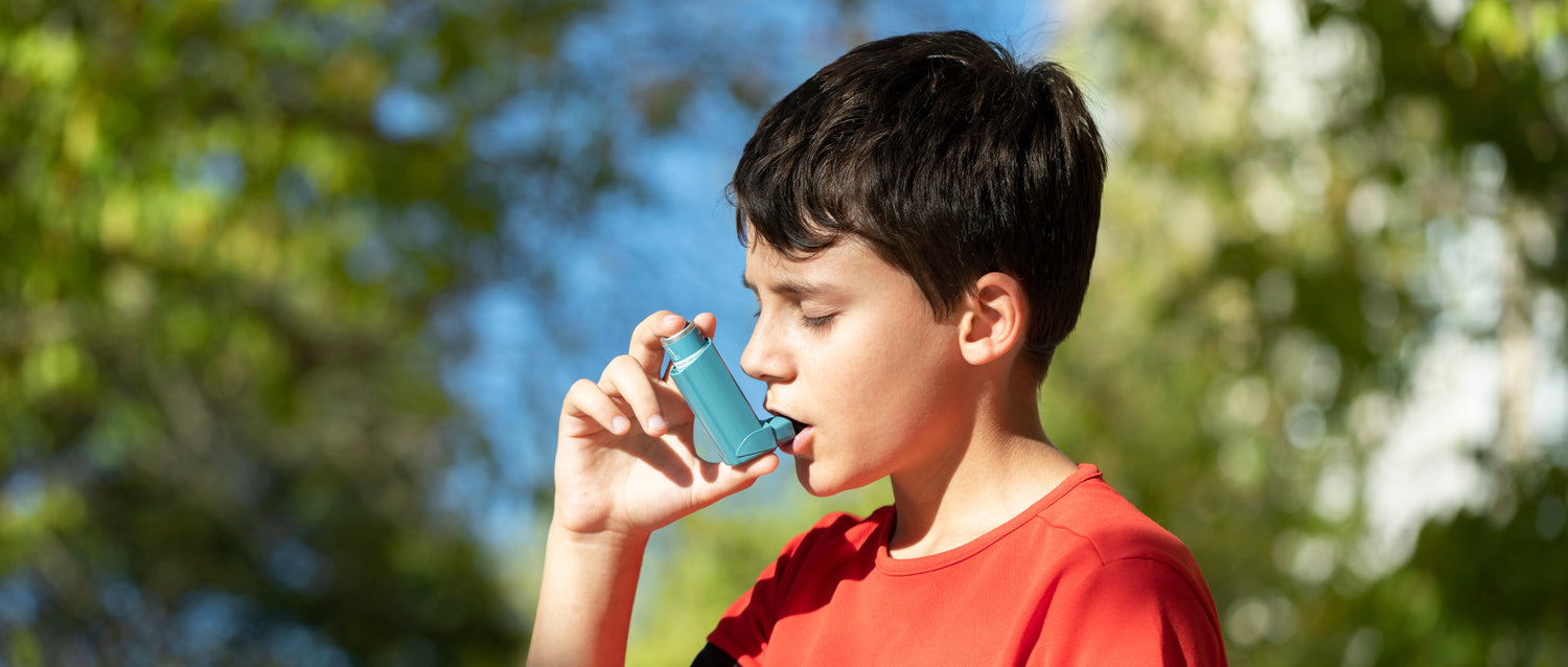 Barn med astma