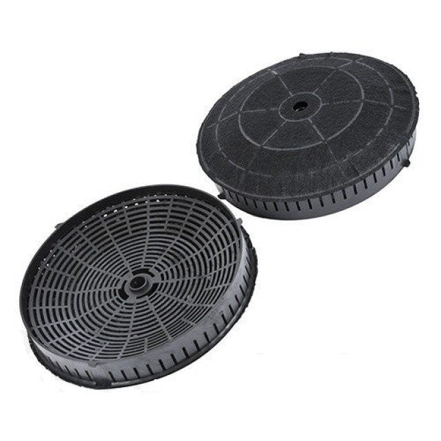 2 stk. emhætte kulfilter (AEG, Electrolux) Ø173 mm