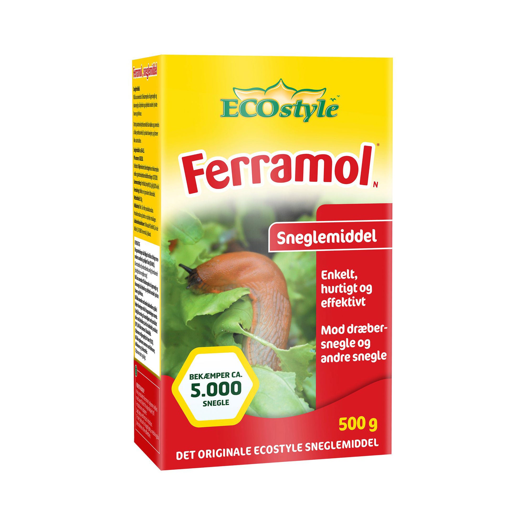ECOstyle Ferramol sneglemiddel, 500 g