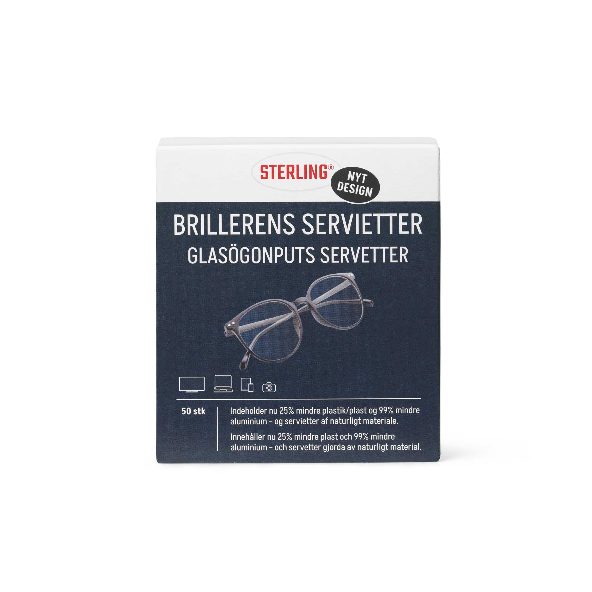 Sterling - Renseserviet (Skærm & Brillerens)