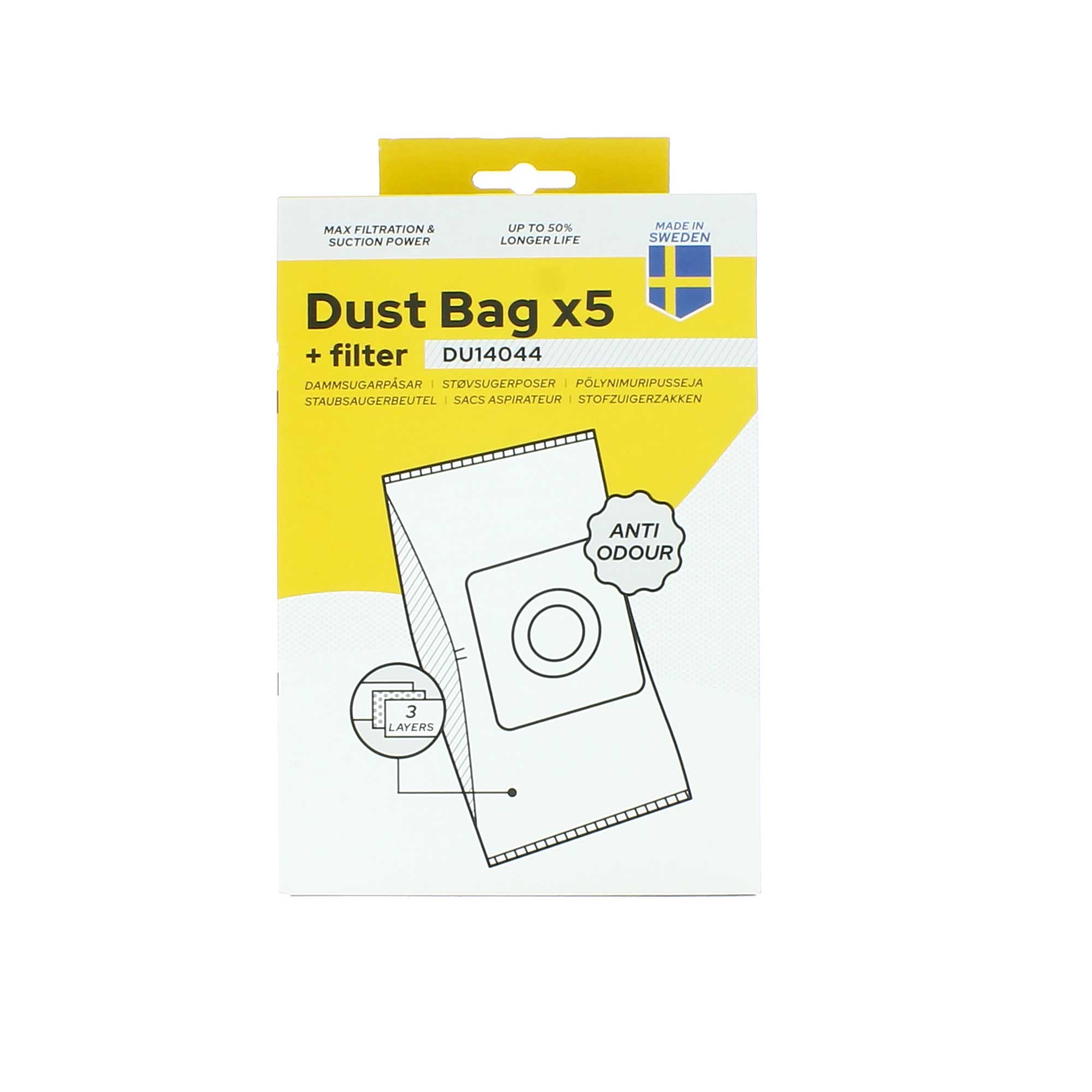 5 stk. støvsugerposer (Electrolux)