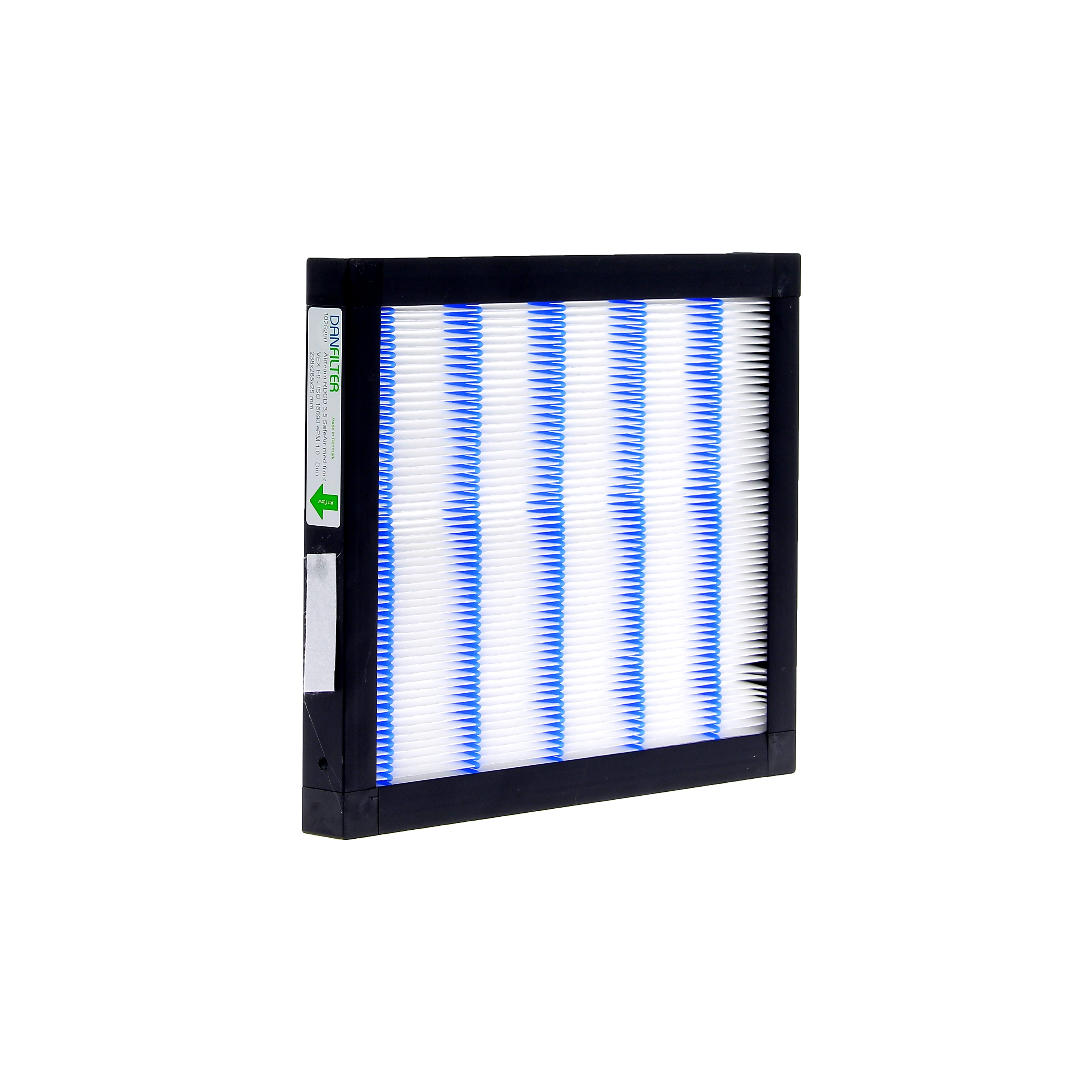 SafeAir filter u. Front til Airteam RDCD 1,5