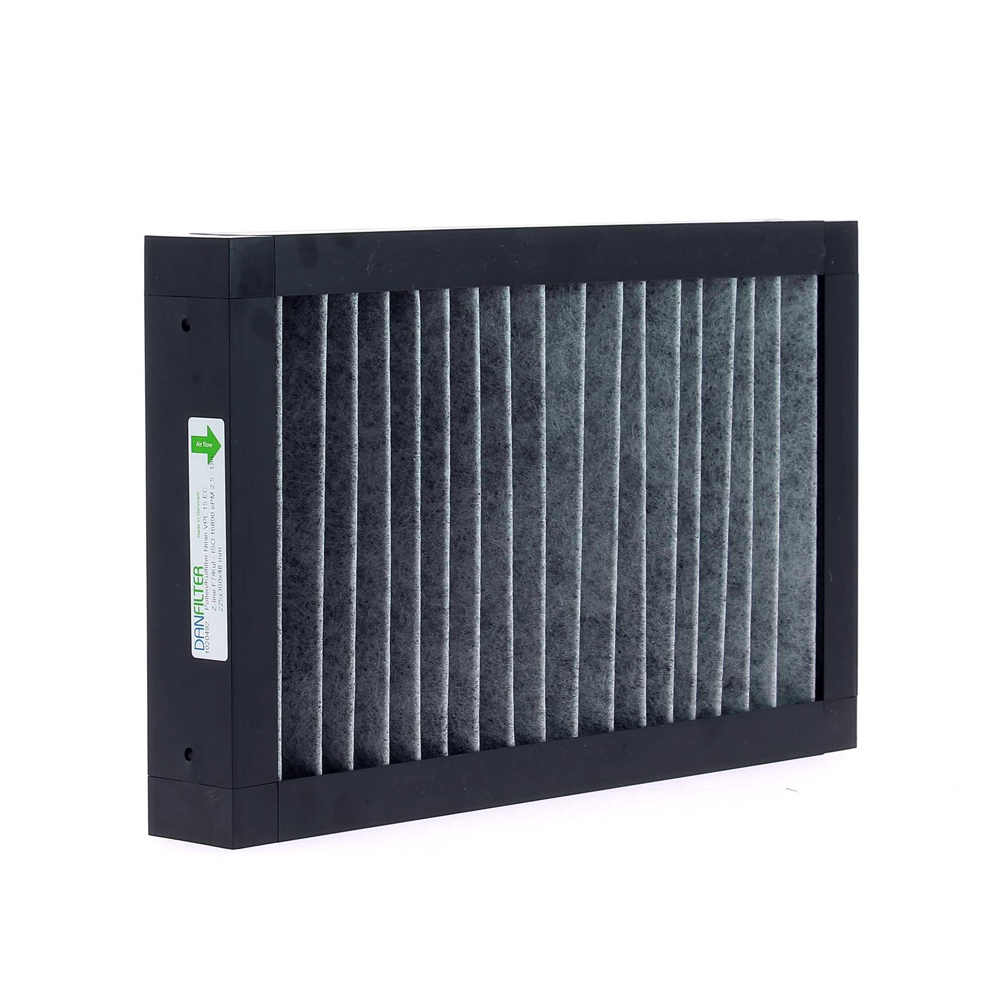 Pollenfilter med kul til Dantherm HCV 400