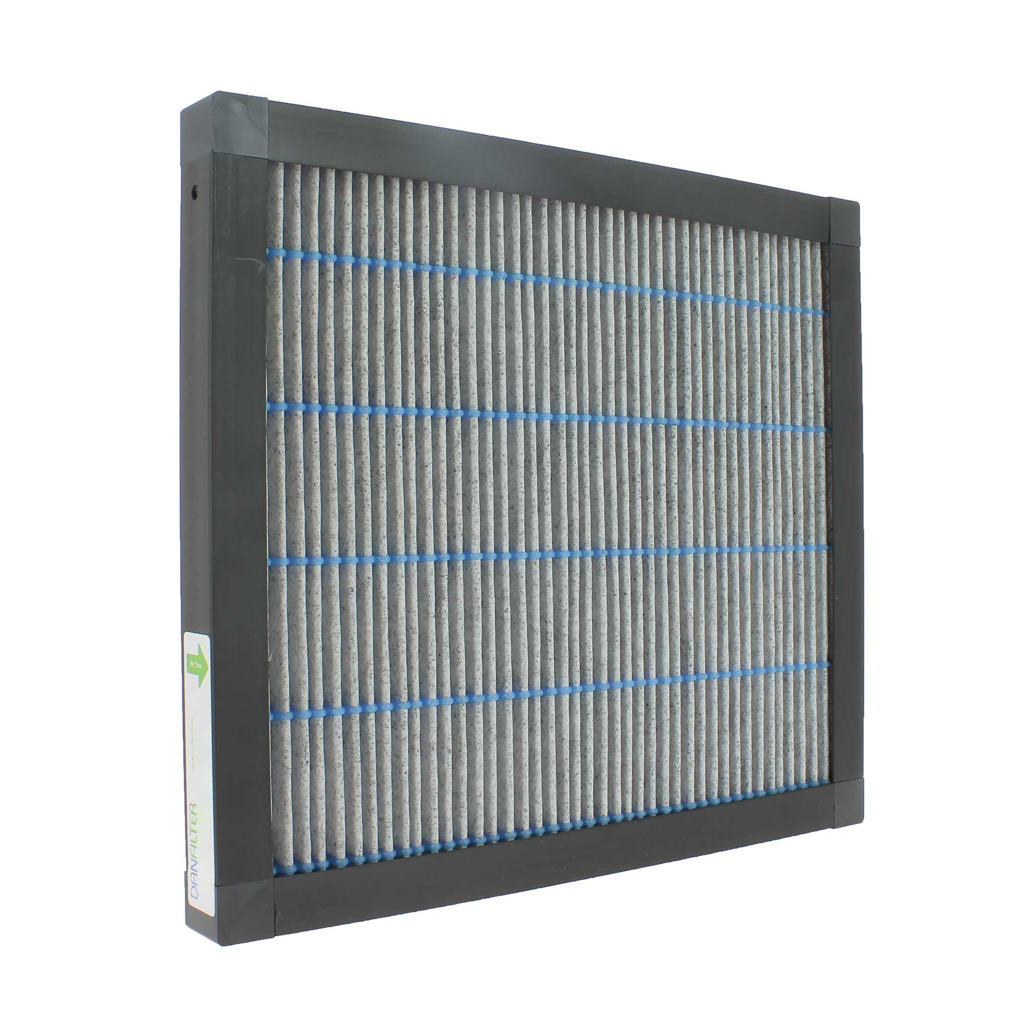 Pollenfilter med kul u. Front til Airteam RDCD 3,5